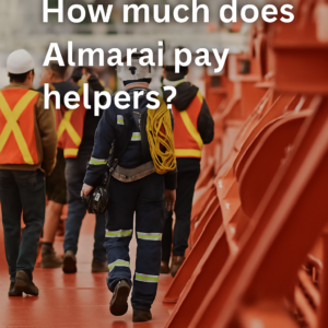 How much does Almarai pay helpers?
