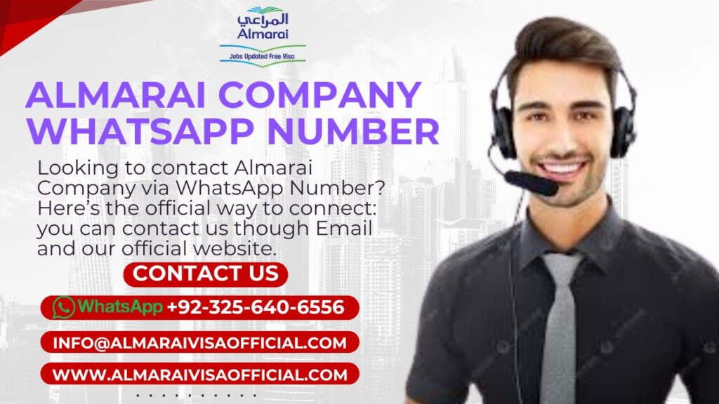 Almarai Company WhatsApp Number