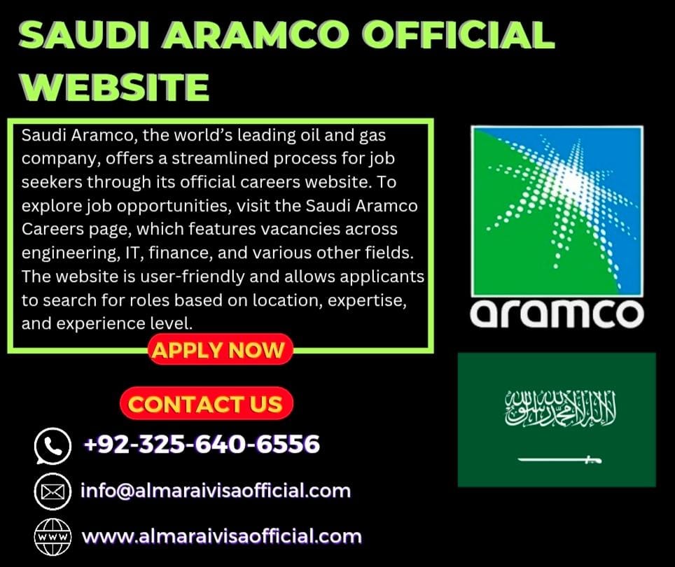 Saudi Aramco Official Website