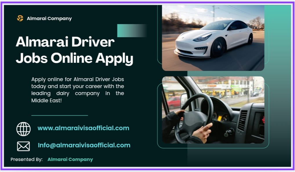 Almarai Driver Jobs Online Apply